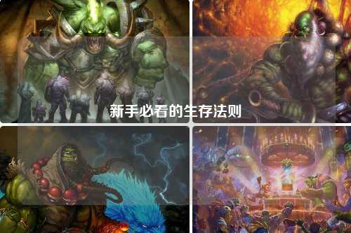 新手必看的生存法则