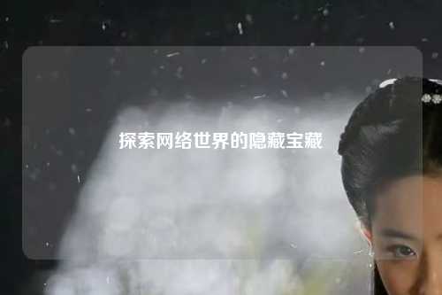 探索网络世界的隐藏宝藏