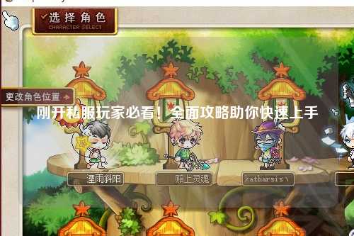 刚开私服玩家必看!全面攻略助你快速上手