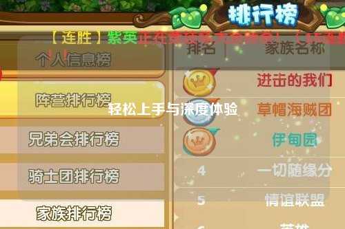 轻松上手与深度体验