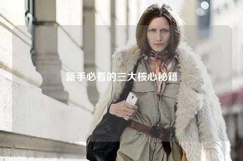新手必看的三大核心秘籍