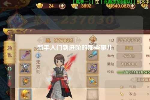 新手入门到进阶的那些事儿