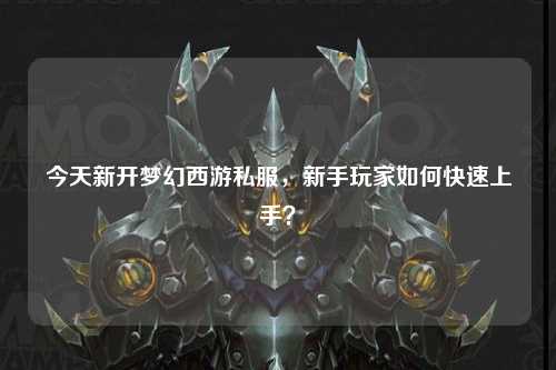 今天新开梦幻西游私服,新手玩家如何快速上手?